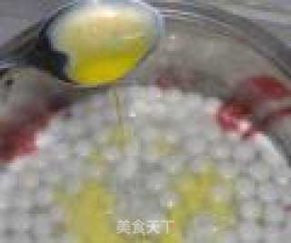 蛋花酒酿圆子的做法步骤：5