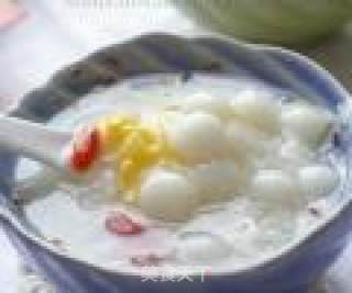 蛋花酒酿圆子的做法步骤：8