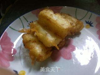 冰淇淋的冰爽+布丁的口感——炸鲜奶的做法步骤：6