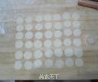小油菜手工圆片面的做法步骤：5