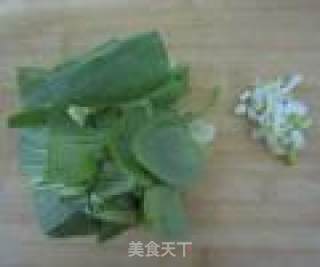 小油菜手工圆片面的做法步骤：7