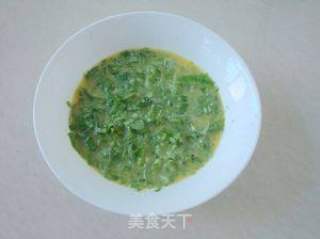 萝卜苗鸡蛋羹的做法步骤：7