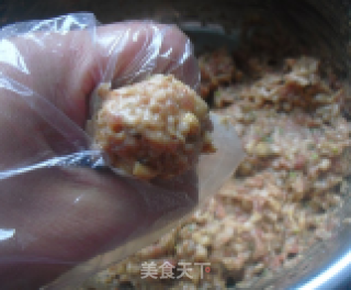香菇肉丸的做法步骤：5