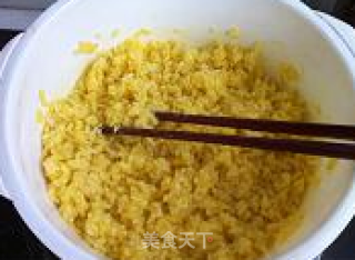 黄金蛋炒饭的做法步骤：7