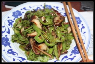 青椒肚丝的做法步骤：11