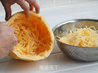 凉拌金瓜丝的做法步骤：1