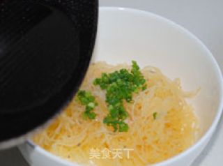 凉拌金瓜丝的做法步骤：6