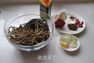 东北地瓜梗咸菜的做法步骤：1