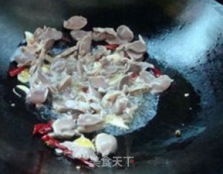 芫爆鸡胗的做法步骤：9