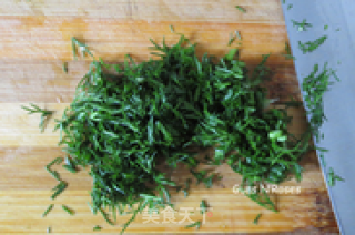 春季时令小蔬——茴香蚕豆的做法步骤：3