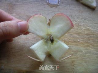苹果蝴蝶的做法步骤：10