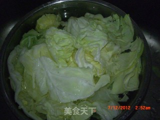 大头菜炒虾的做法步骤：1