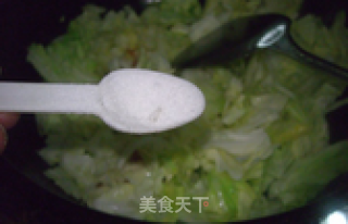 大头菜炒虾的做法步骤：8