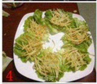 五彩鸟巢的做法步骤：4
