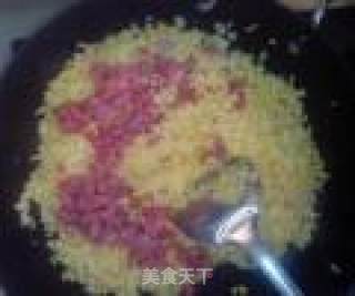 零厨艺做出美味黄金炒饭的做法步骤：5