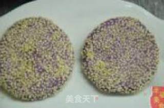 茉莉花紫薯米饼的做法步骤：5