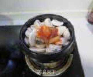 韩式辣豆腐汤的做法步骤：5