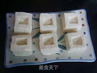 鲜虾酿豆腐的做法步骤：5