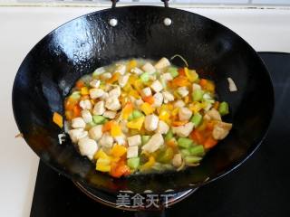 彩椒鸡丁的做法步骤：11