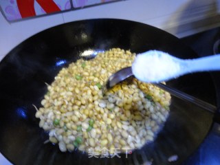 辣炒豆嘴的做法步骤：5
