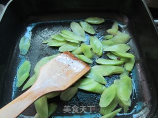 炒莴笋片的做法步骤：4