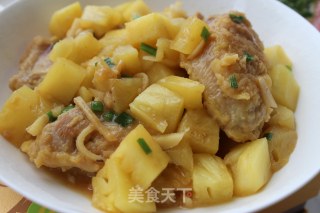 菠萝鸡翅的做法步骤：15