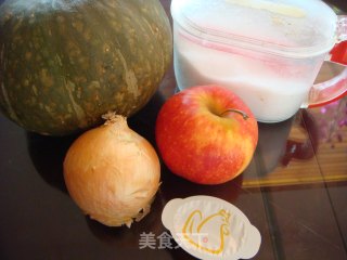 西式南瓜奶油浓汤的做法步骤：2