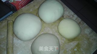 彩色水饺的做法步骤：1