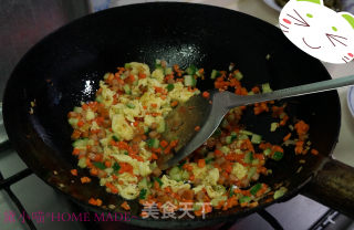 什锦菠萝饭的做法步骤：7