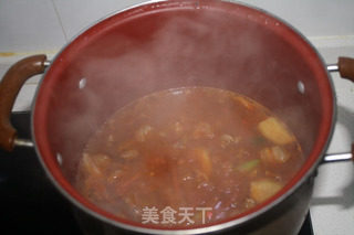 番茄炖牛腩的做法步骤：12