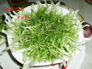 夏日美食——酸甜麻辣炝苦菊的做法步骤：3
