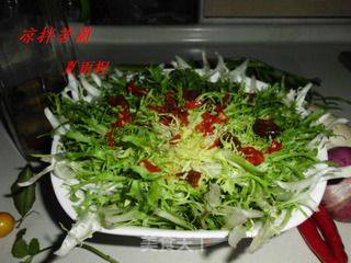 夏日美食——酸甜麻辣炝苦菊的做法步骤：10