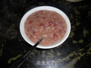 栗子红豆粥的做法步骤：7