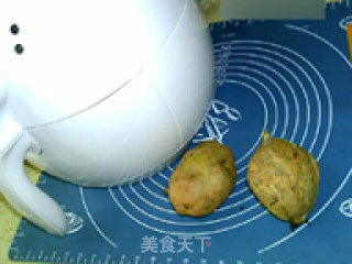 无油炸双料薯条的做法步骤：1