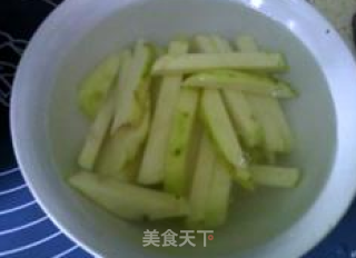 无油炸双料薯条的做法步骤：2