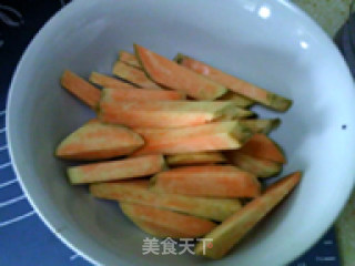 无油炸双料薯条的做法步骤：3