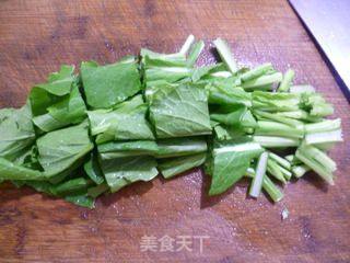 鲜蔬鹅血汤的做法步骤：2
