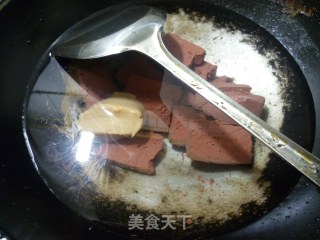 鲜蔬鹅血汤的做法步骤：4