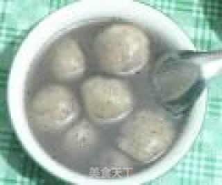 黑芝麻山楂汤圆的做法步骤：9