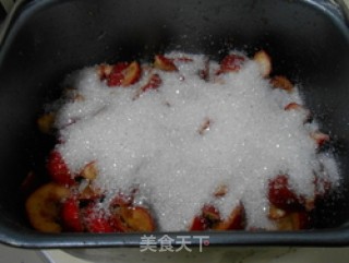 果酱系列之————大果粒山楂酱的做法步骤：2