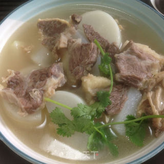清水牛腩炖萝卜的做法步骤：9