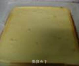 有水果的蛋糕【橙子蛋糕卷】的做法步骤：7