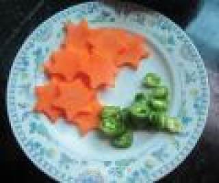 电饭锅煎胡萝卜片的做法步骤：4