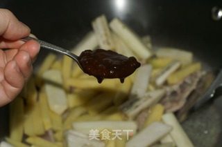 肉片土豆烩茄子的做法步骤：5