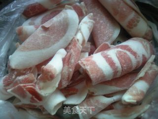 饭店美味在家做——水煮肉片的做法步骤：3