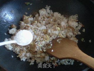 葱油蛋炒饭的做法步骤：7