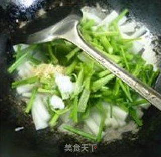 香芹炒山药的做法步骤：9