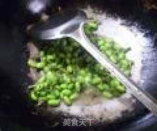 香椿炒毛豆的做法步骤：9