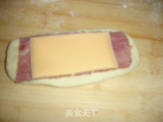 培根奶酪卷的做法步骤：4