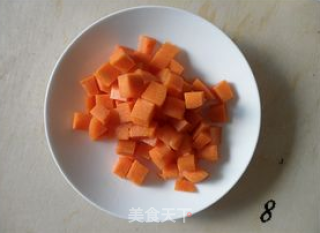 菠萝香肠炒饭的做法步骤：8